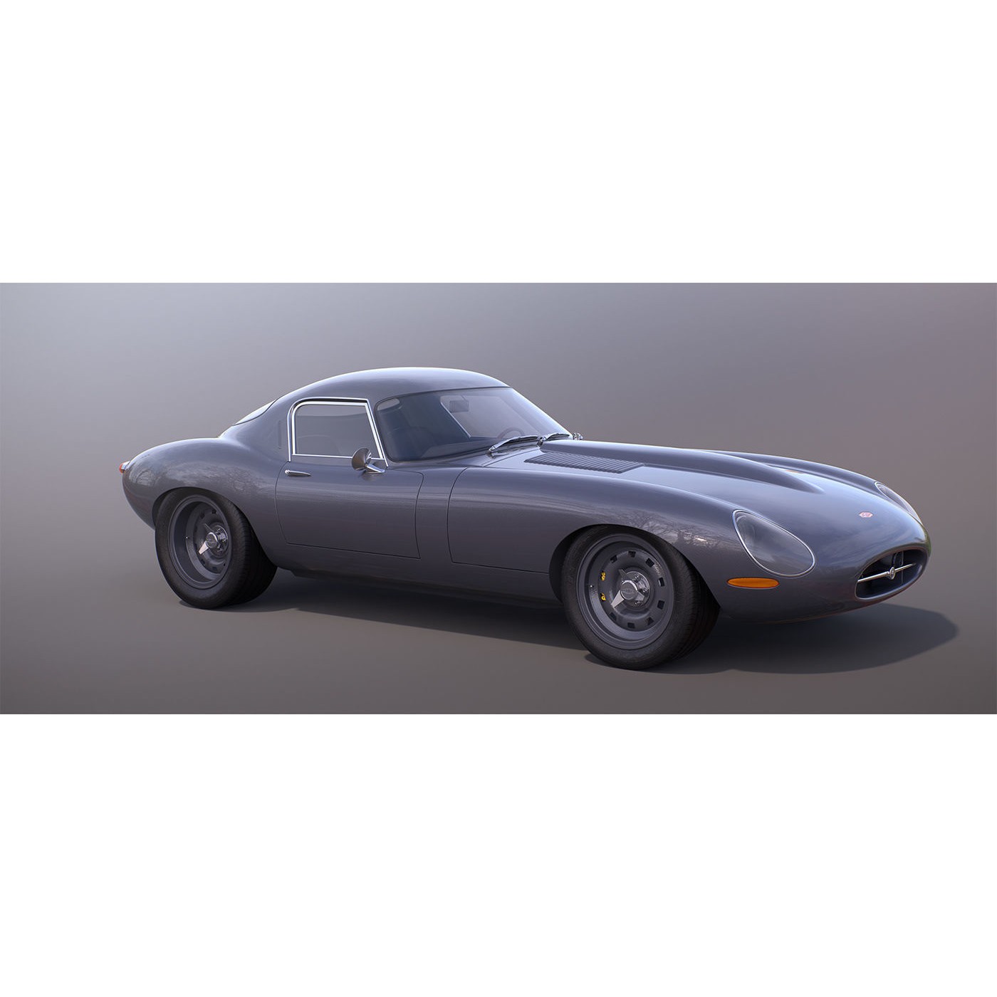 Jaguar Eagle E Low Drag GT - Game-Ready 3D Model - View 9