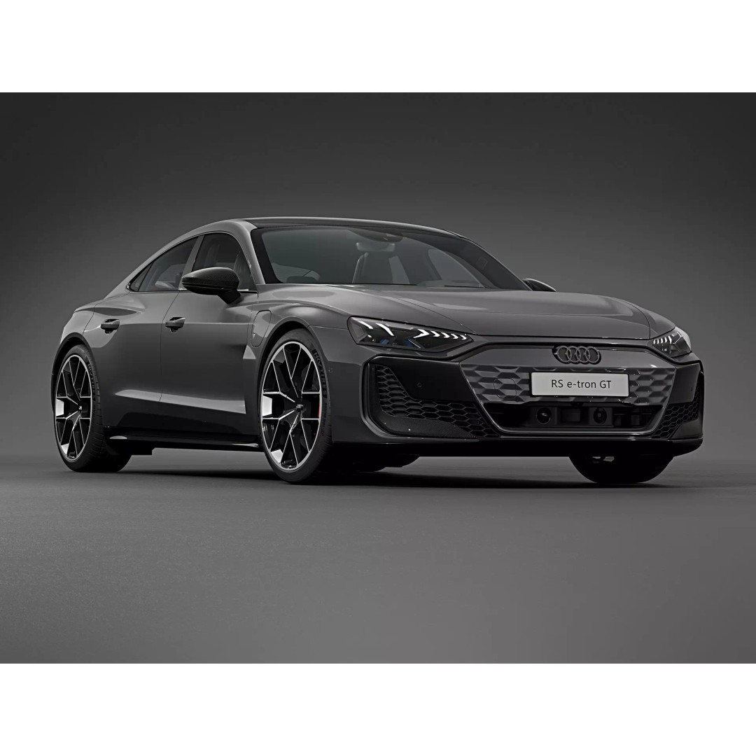 2025 Audi RS e-tron GT 3D Model – Photorealistic High Poly Car Asset, FBX, OBJ - View 2