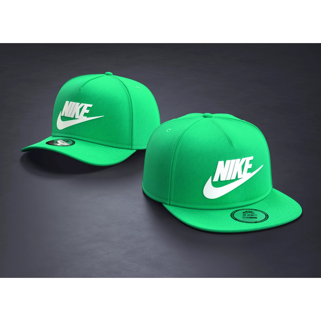 Baseball Cap 3D Model – Realistic Snapback Design, FBX, OBJ - View 2