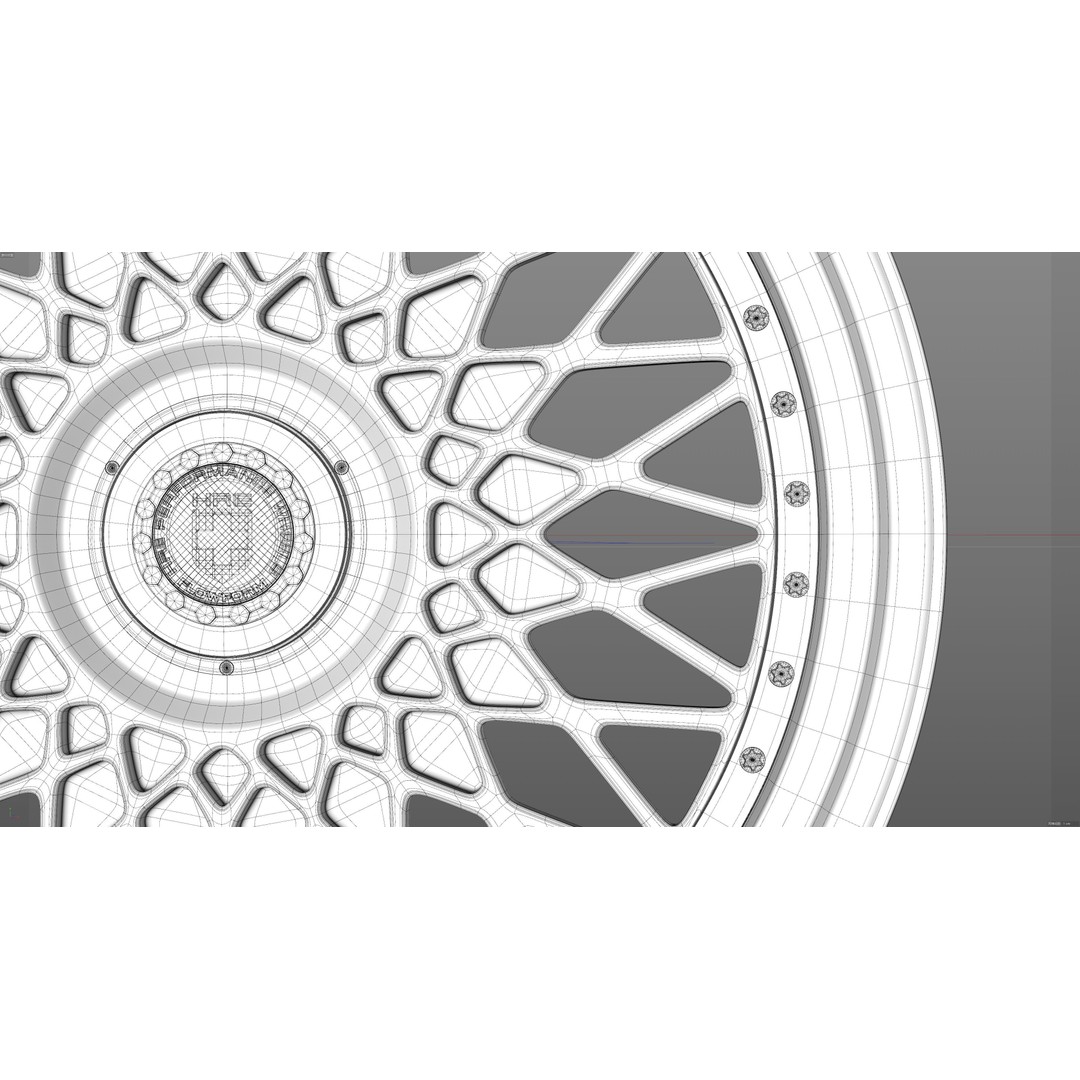 HRE VintageSeries 501 FMR 3D Model – Low Poly Vehicle Part, FBX, OBJ