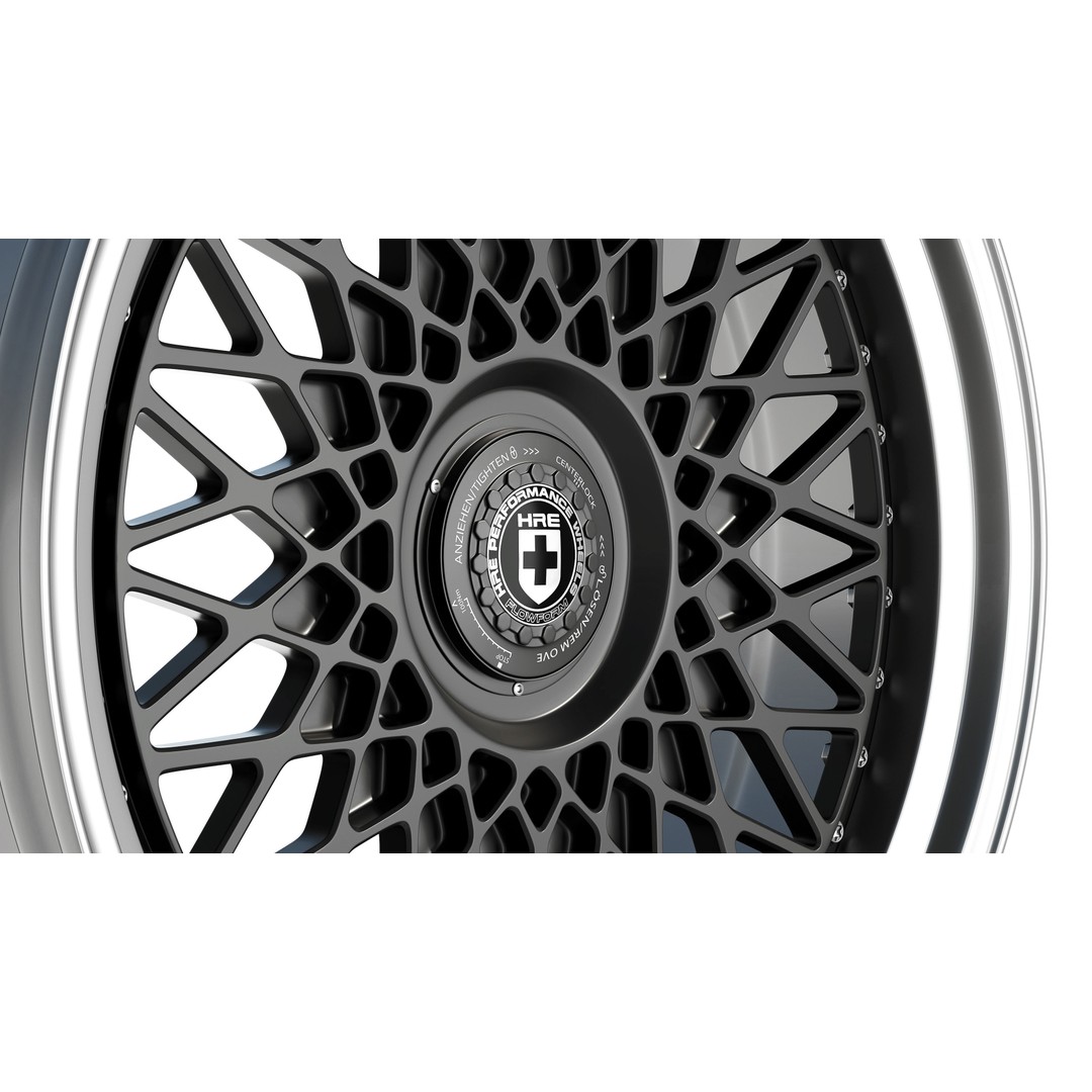 HRE VintageSeries 501 FMR 3D Model – Low Poly Vehicle Part, FBX, OBJ - View 11