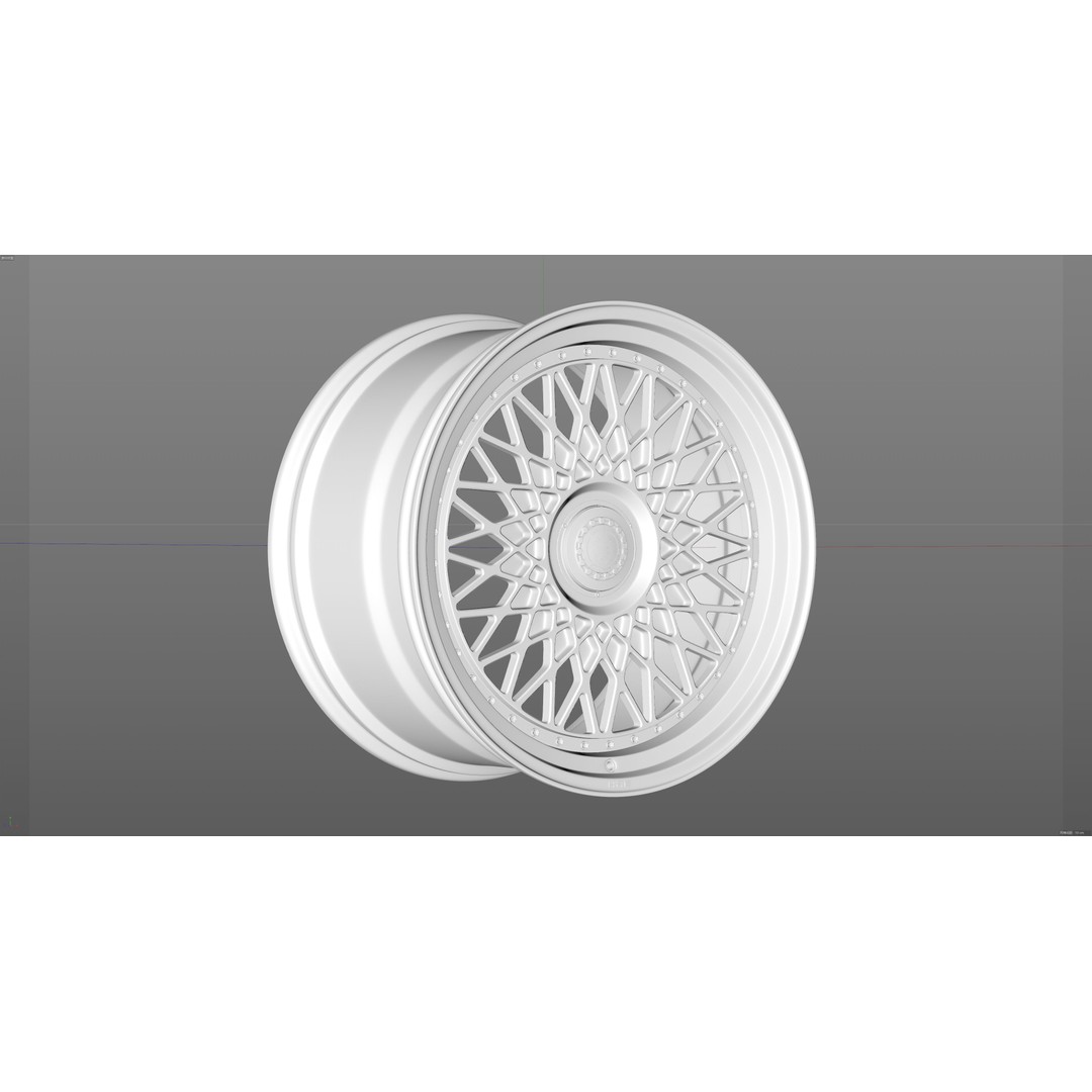 HRE VintageSeries 501 FMR 3D Model – Low Poly Vehicle Part, FBX, OBJ - View 15
