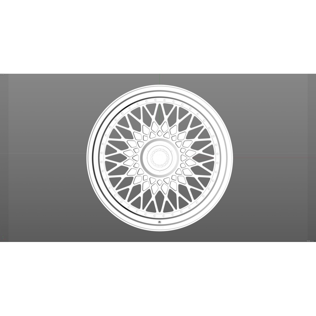 HRE VintageSeries 501 FMR 3D Model – Low Poly Vehicle Part, FBX, OBJ - View 16