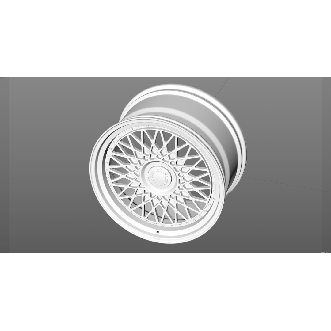 HRE VintageSeries 501 FMR 3D Model – Low Poly Vehicle Part, FBX, OBJ - View 17