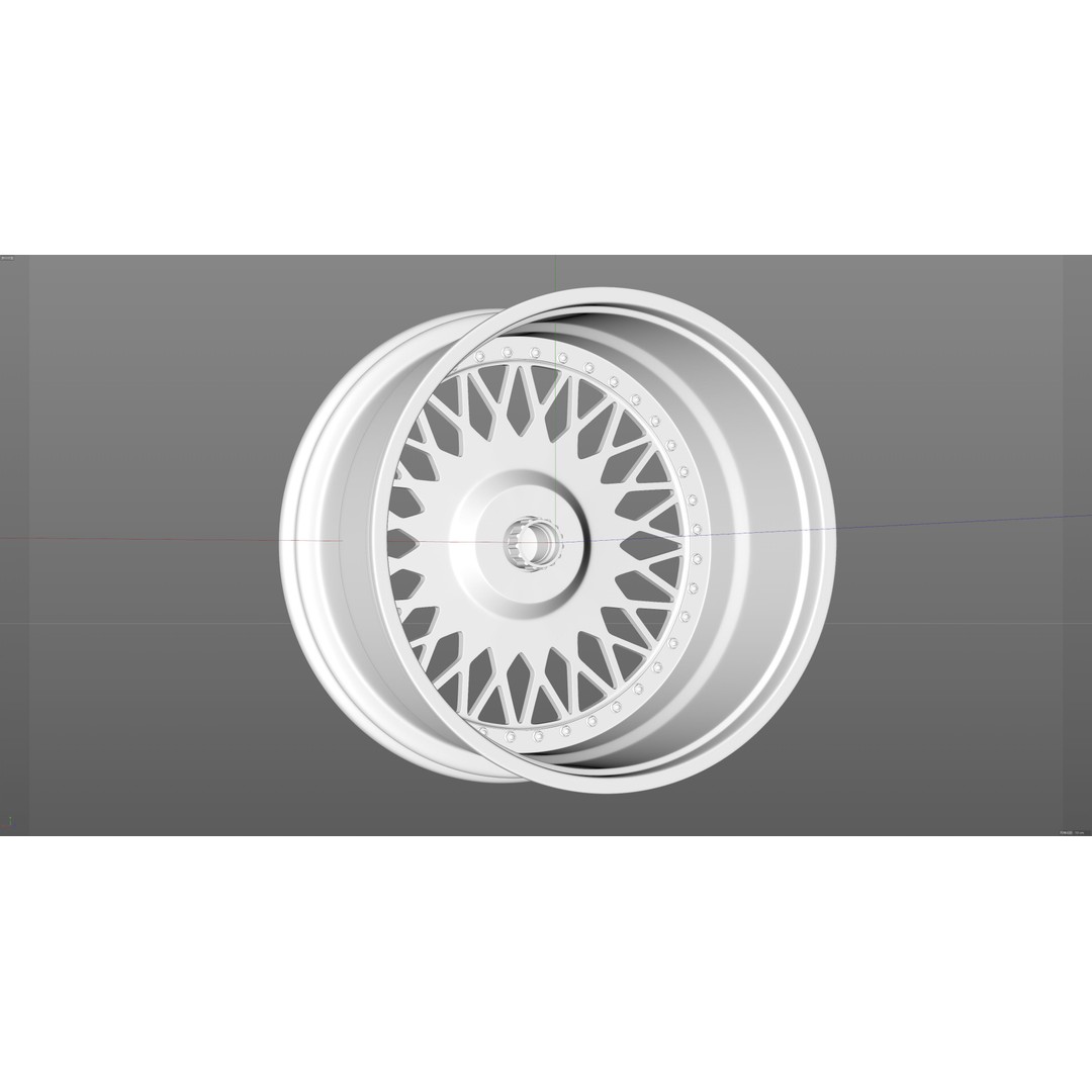 HRE VintageSeries 501 FMR 3D Model – Low Poly Vehicle Part, FBX, OBJ - View 18