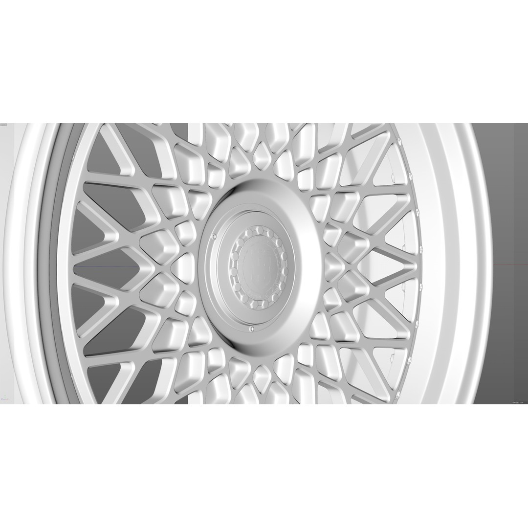 HRE VintageSeries 501 FMR 3D Model – Low Poly Vehicle Part, FBX, OBJ - View 23