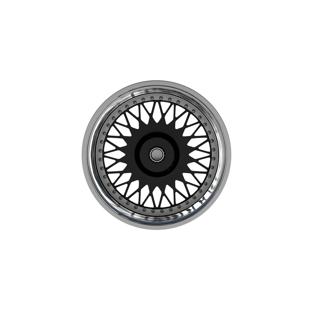 HRE VintageSeries 501 FMR 3D Model – Low Poly Vehicle Part, FBX, OBJ - View 7