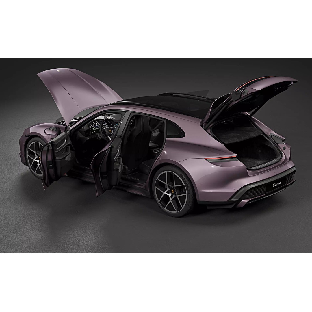 2025 Porsche Taycan Sport Turismo 3D Model – High Poly Game Asset, PBR Textures - View 16