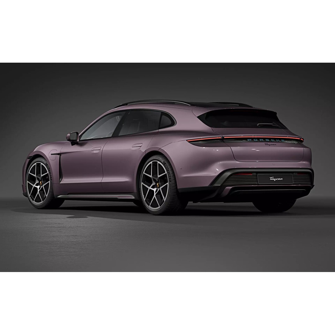 2025 Porsche Taycan Sport Turismo 3D Model – High Poly Game Asset, PBR Textures - View 3
