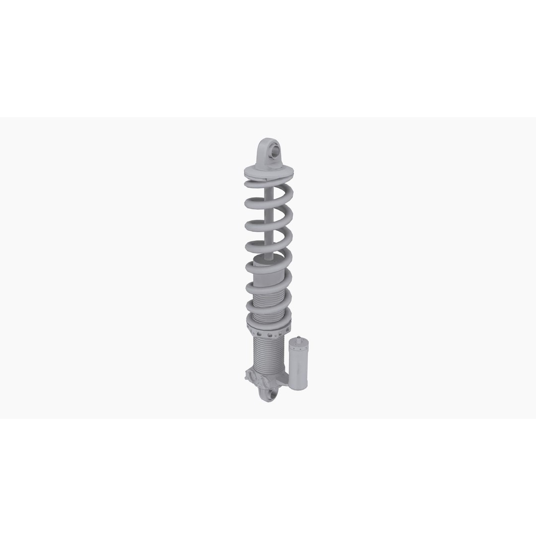 QA1 MOD Series Coilovers 3D Model – Low Poly Game Ready Asset, FBX, OBJ - View 11