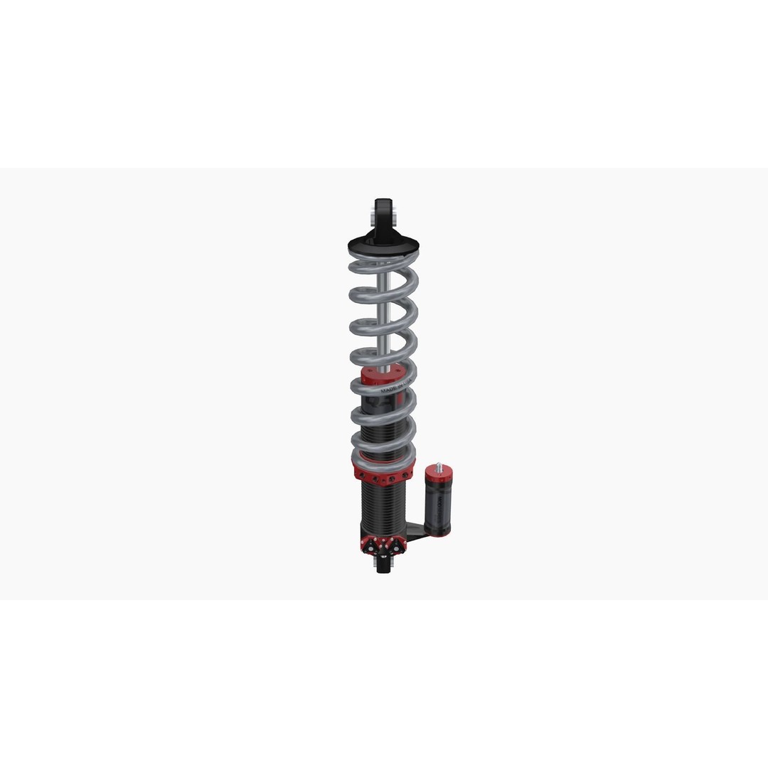 QA1 MOD Series Coilovers 3D Model – Low Poly Game Ready Asset, FBX, OBJ - View 3