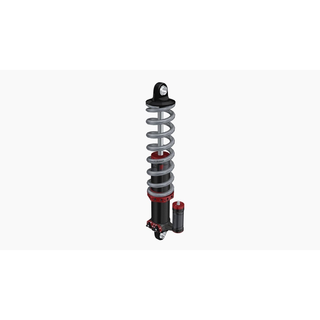 QA1 MOD Series Coilovers 3D Model – Low Poly Game Ready Asset, FBX, OBJ - View 4