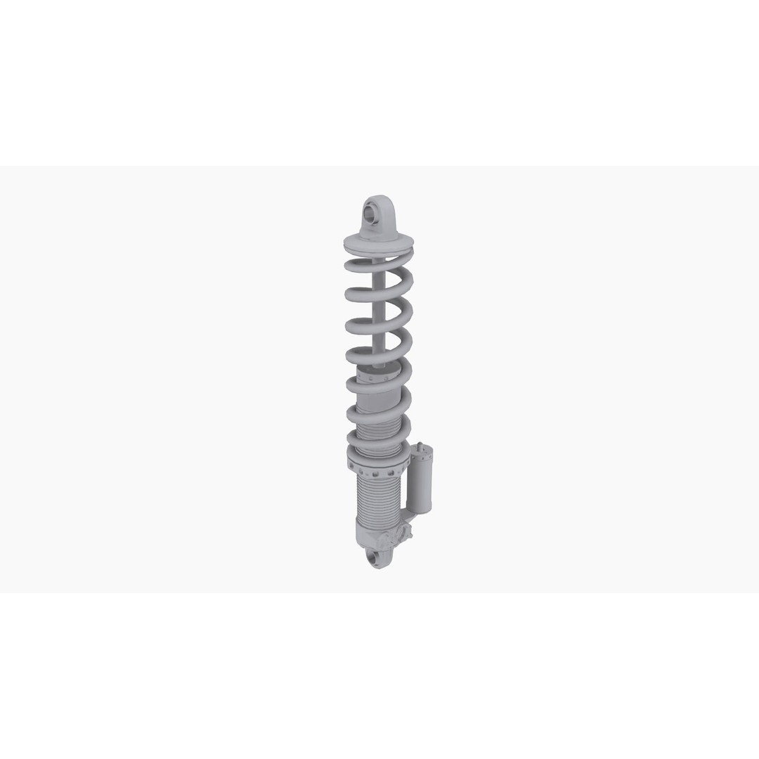 QA1 MOD Series Coilovers 3D Model – Low Poly Game Ready Asset, FBX, OBJ - View 9
