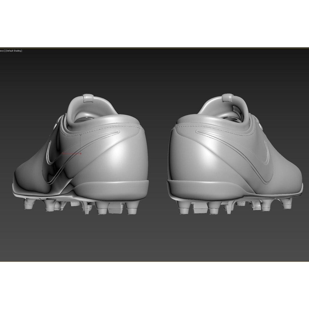 Green Football Boots 3D Model – Photorealistic Footwear, FBX, OBJ