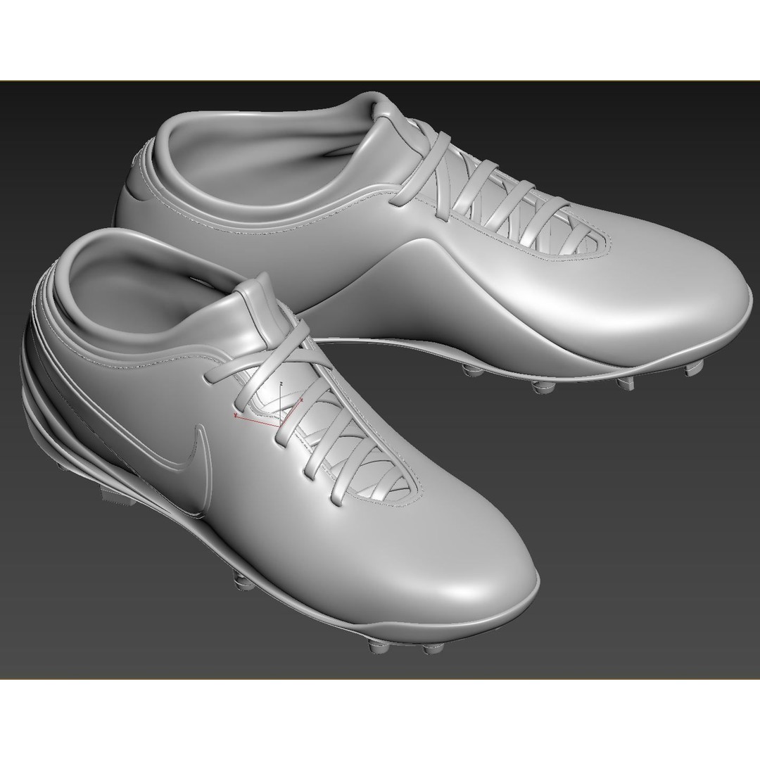 Green Football Boots 3D Model – Photorealistic Footwear, FBX, OBJ - View 13