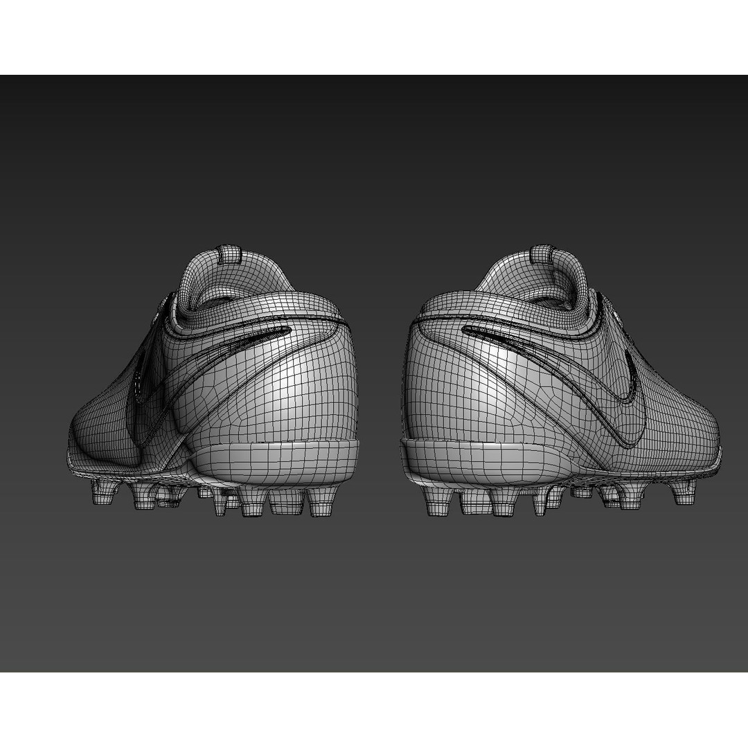 Green Football Boots 3D Model – Photorealistic Footwear, FBX, OBJ - View 8