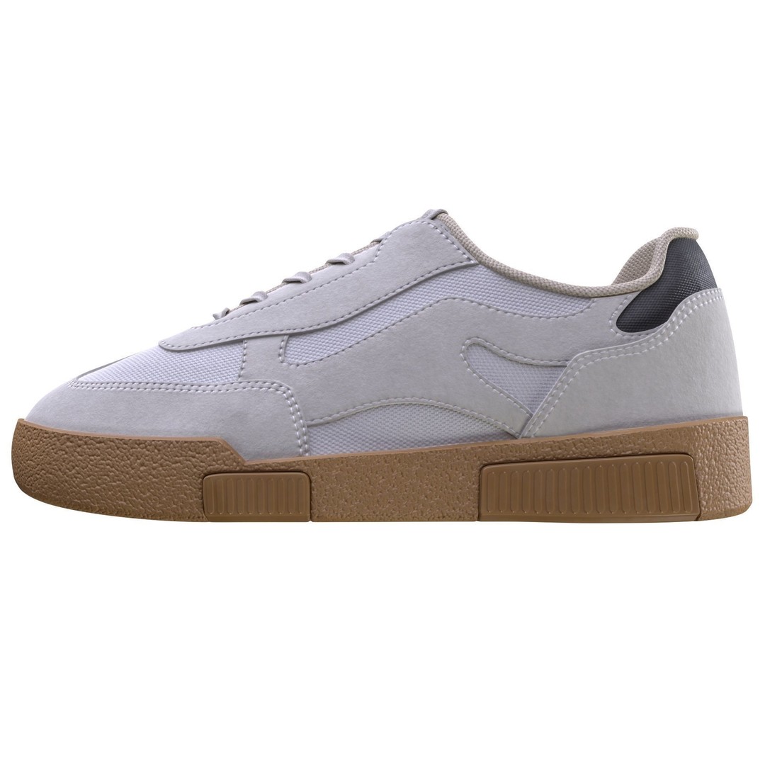 Low-Poly Sneakers 3D Model – Rigged PBR Game Asset, FBX, Blender - View 5
