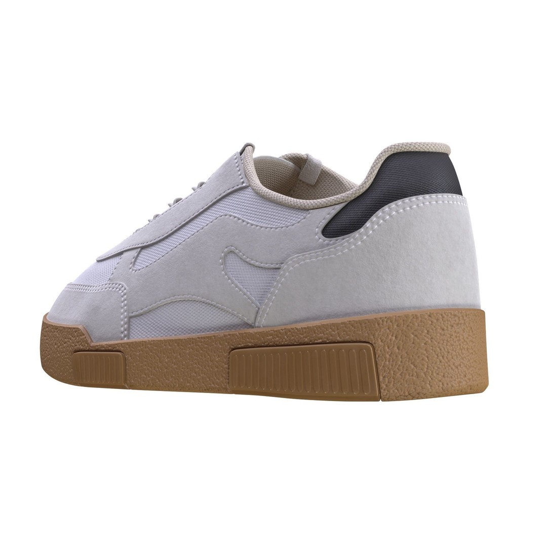 Low-Poly Sneakers 3D Model – Rigged PBR Game Asset, FBX, Blender - View 6