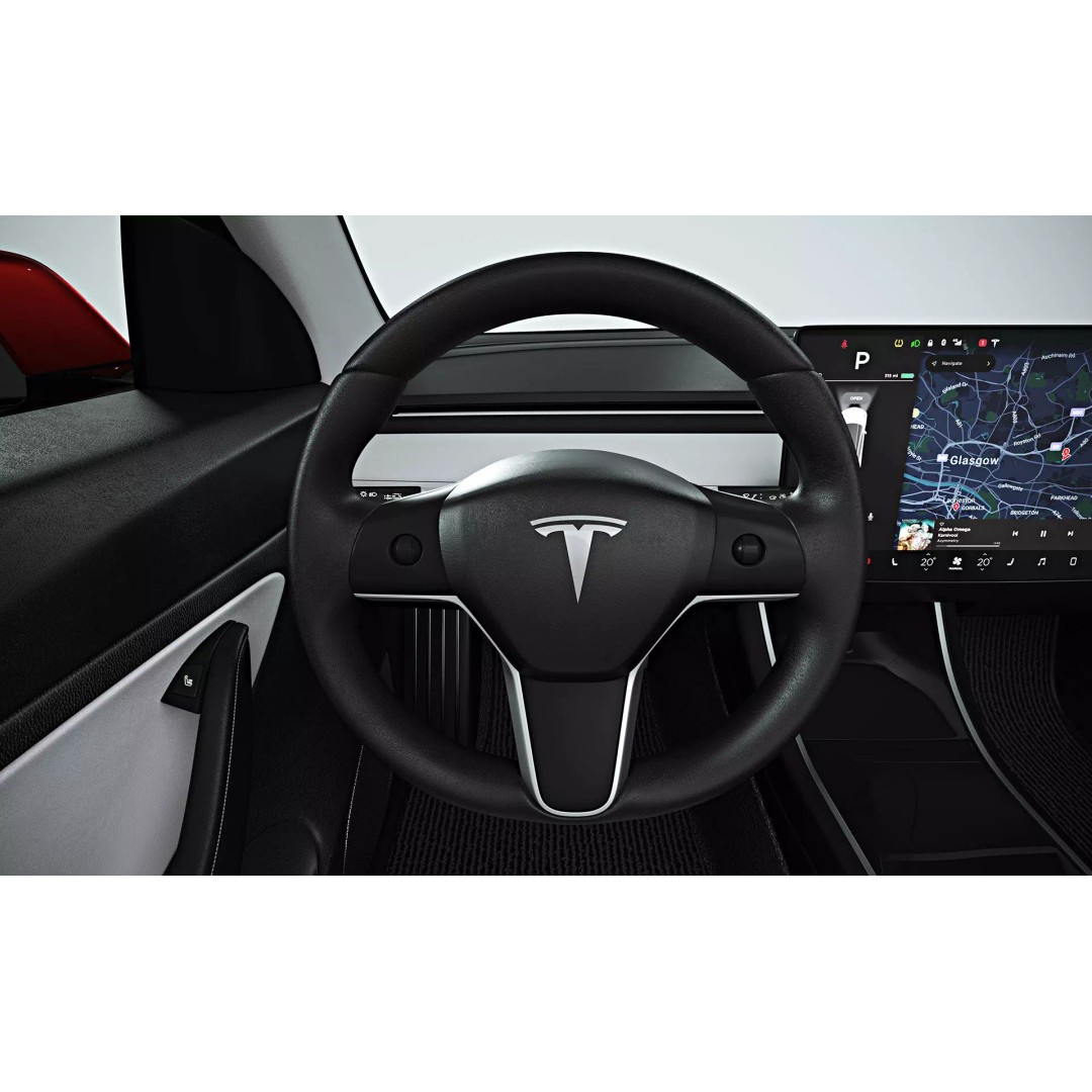 2021 Tesla Model Y 3D Model – High Poly Game Asset, FBX, OBJ, PBR - View 14