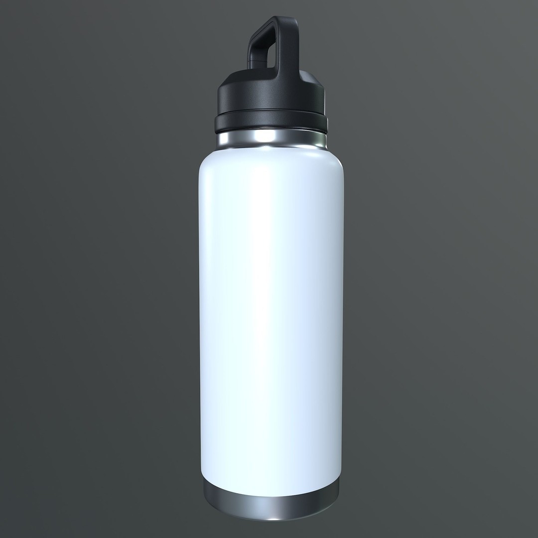 Bottle 3D Model – Photorealistic High Poly PBR Asset for Games - View 14