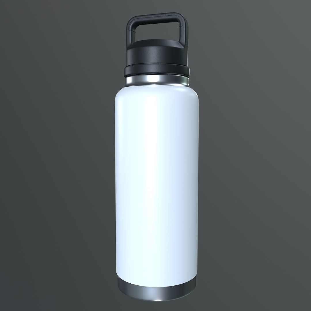 Bottle 3D Model – Photorealistic High Poly PBR Asset for Games - View 17