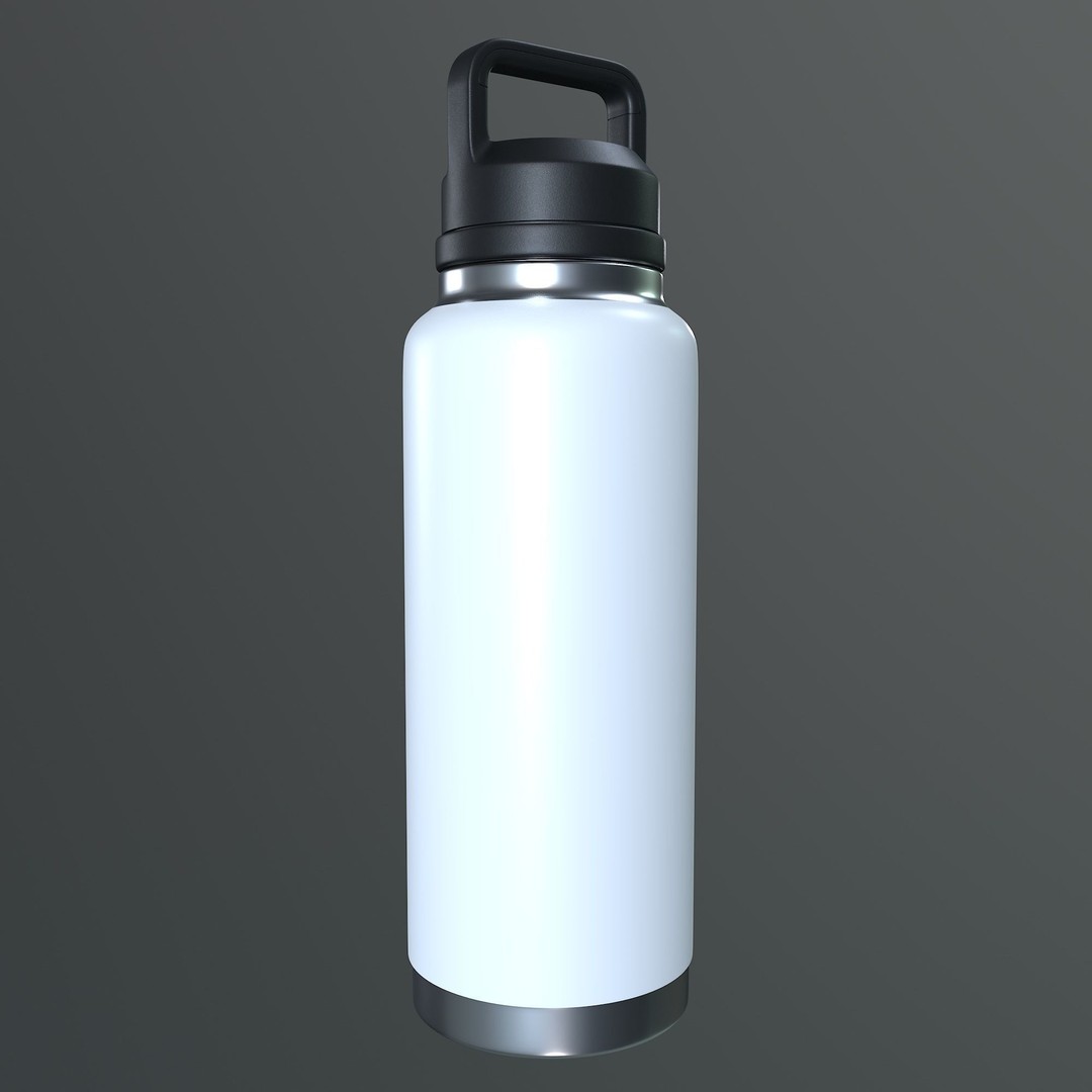 Bottle 3D Model – Photorealistic High Poly PBR Asset for Games - View 20