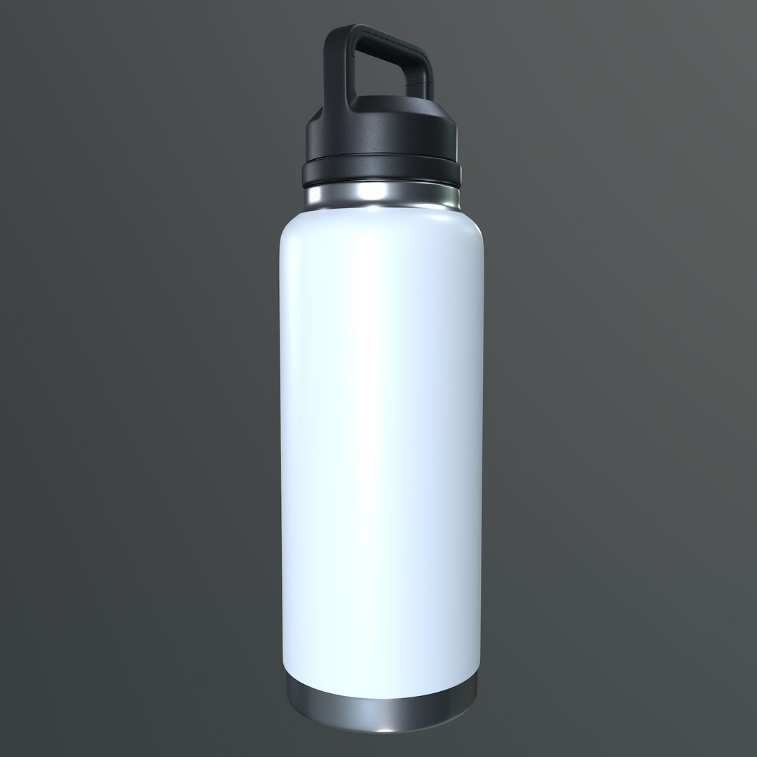Bottle 3D Model – Photorealistic High Poly PBR Asset for Games - View 21