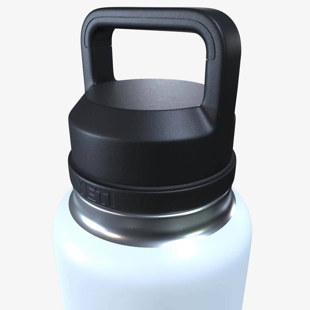 Bottle 3D Model – Photorealistic High Poly PBR Asset for Games - View 4