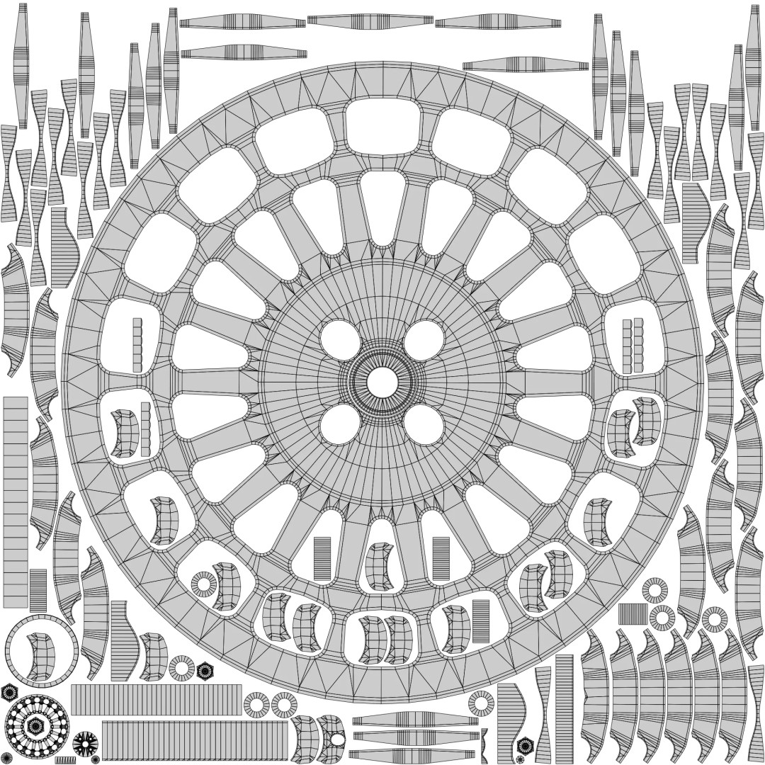 Speedline Corse Montecarlo Wheel 3D Model – PBR Vehicle Part, FBX, Blender