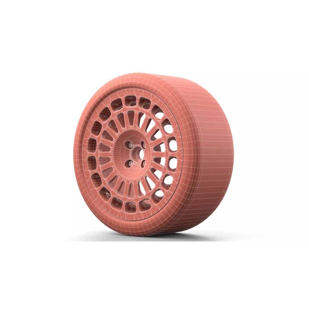 Speedline Corse Montecarlo Wheel 3D Model – PBR Vehicle Part, FBX, Blender - View 15