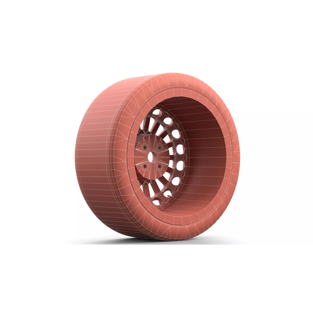 Speedline Corse Montecarlo Wheel 3D Model – PBR Vehicle Part, FBX, Blender - View 17