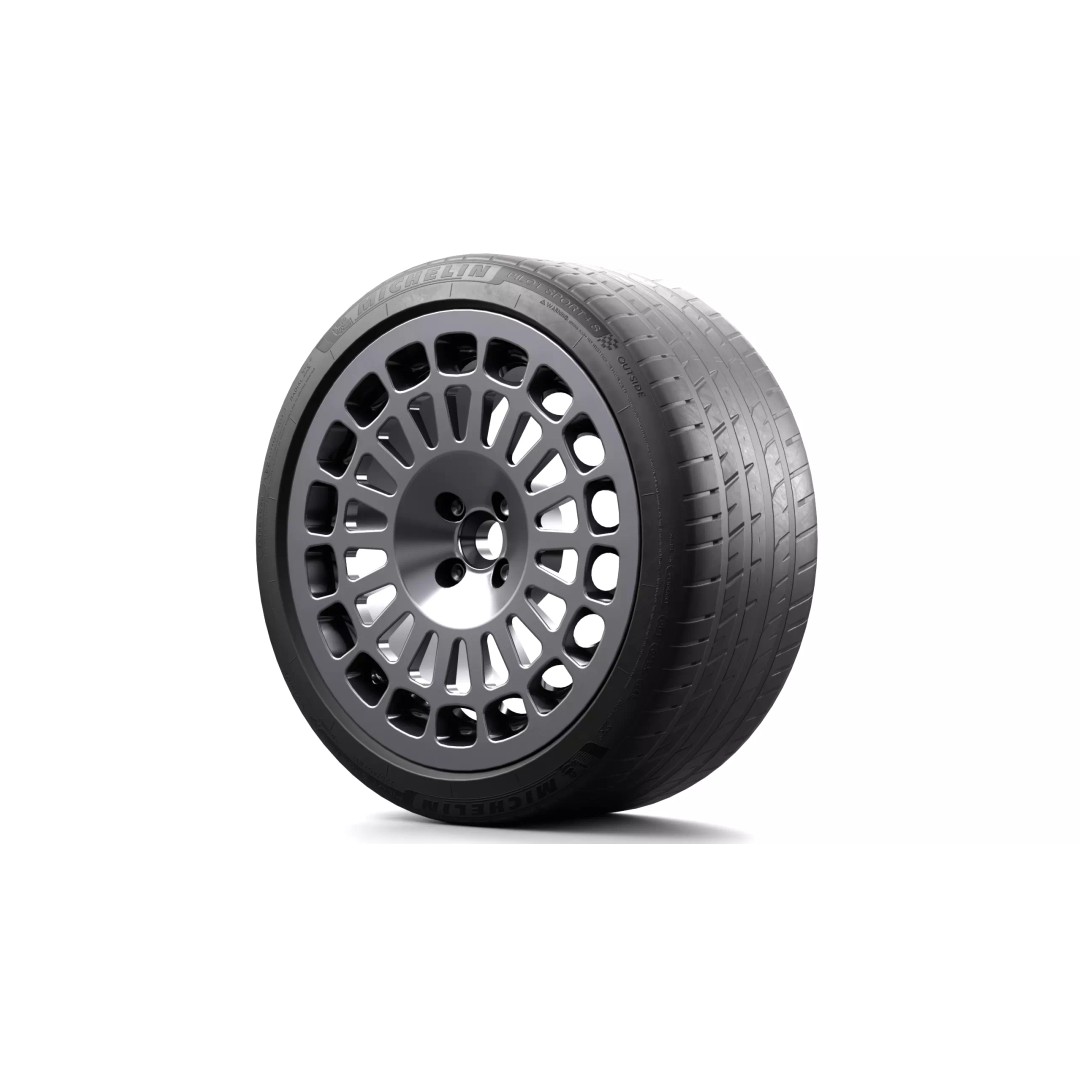 Speedline Corse Montecarlo Wheel 3D Model – PBR Vehicle Part, FBX, Blender - View 4