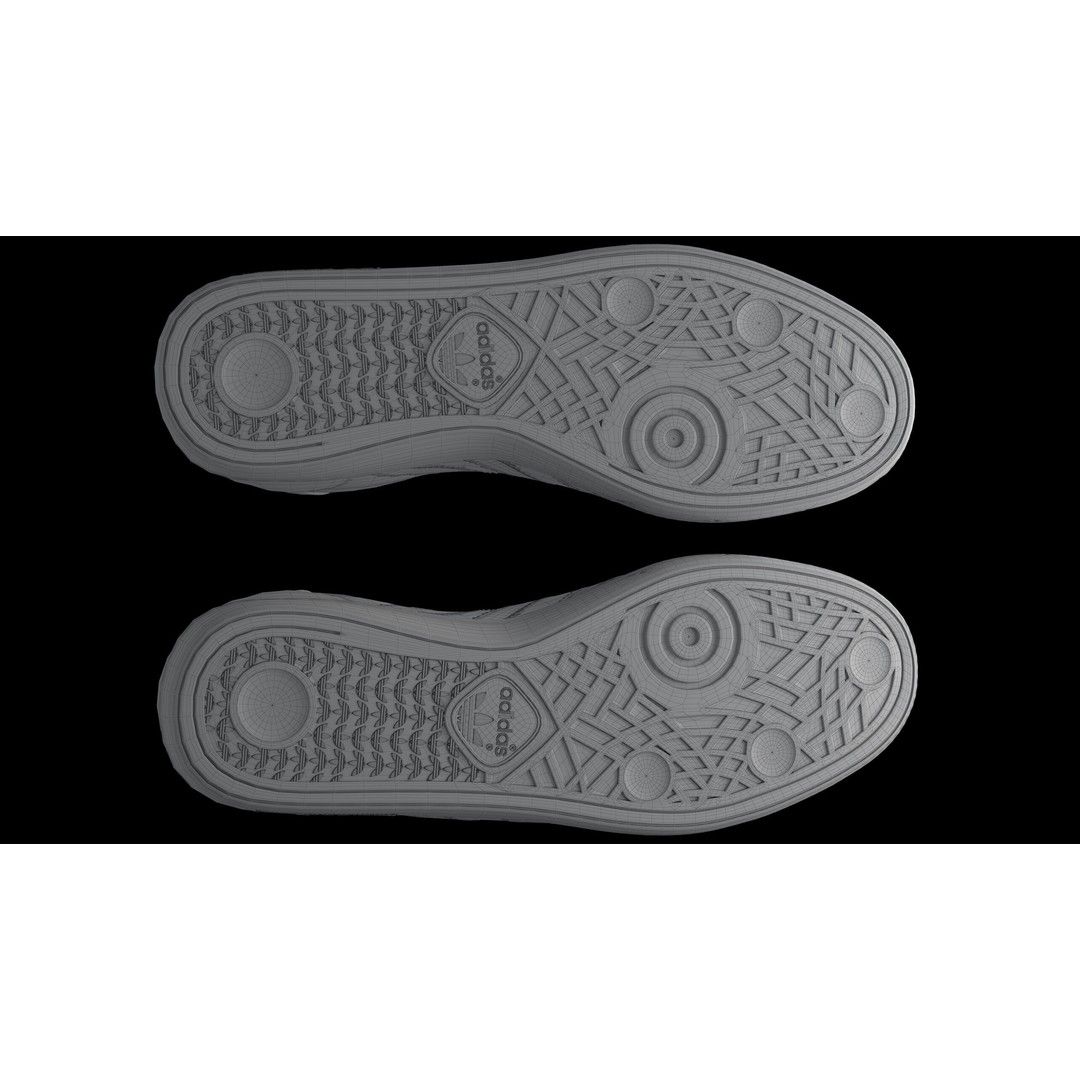 Adidas Spezial 3D Model – Low Poly PBR Shoe Asset, FBX, OBJ