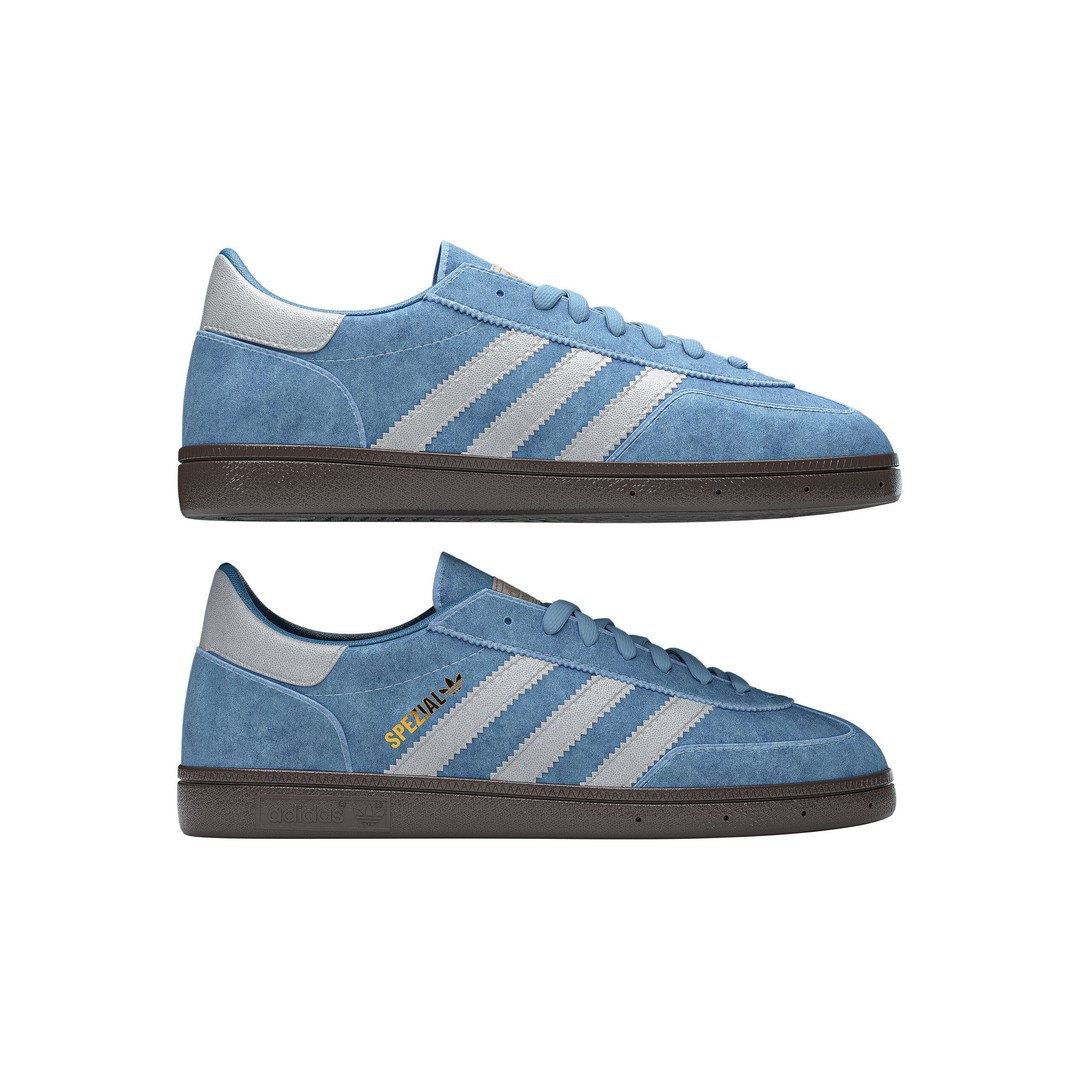 Adidas Spezial 3D Model – Low Poly PBR Shoe Asset, FBX, OBJ - View 13