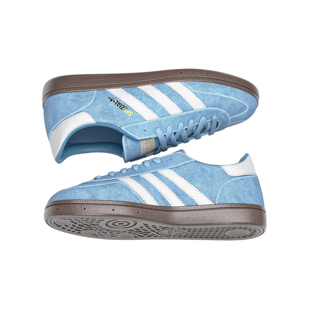 Adidas Spezial 3D Model – Low Poly PBR Shoe Asset, FBX, OBJ - View 16