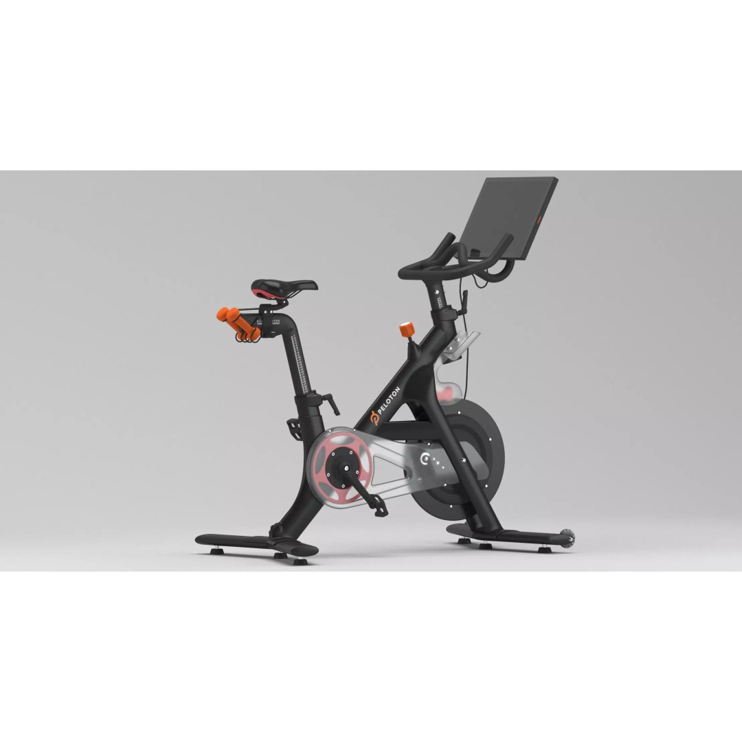 Peloton Bike 3D Model – High Poly Gym Equipment, FBX, PBR Textures - View 2