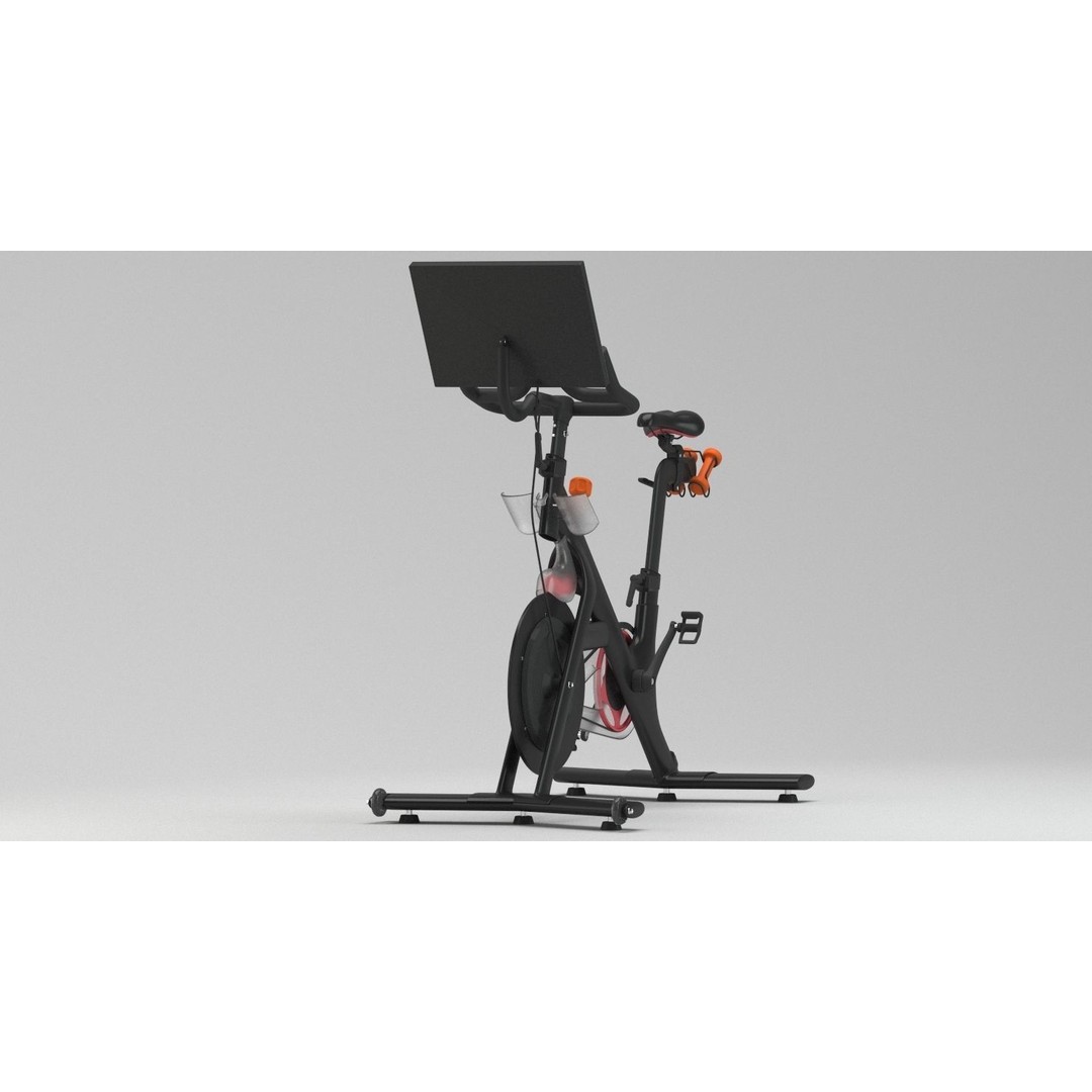 Peloton Bike 3D Model – High Poly Gym Equipment, FBX, PBR Textures - View 8