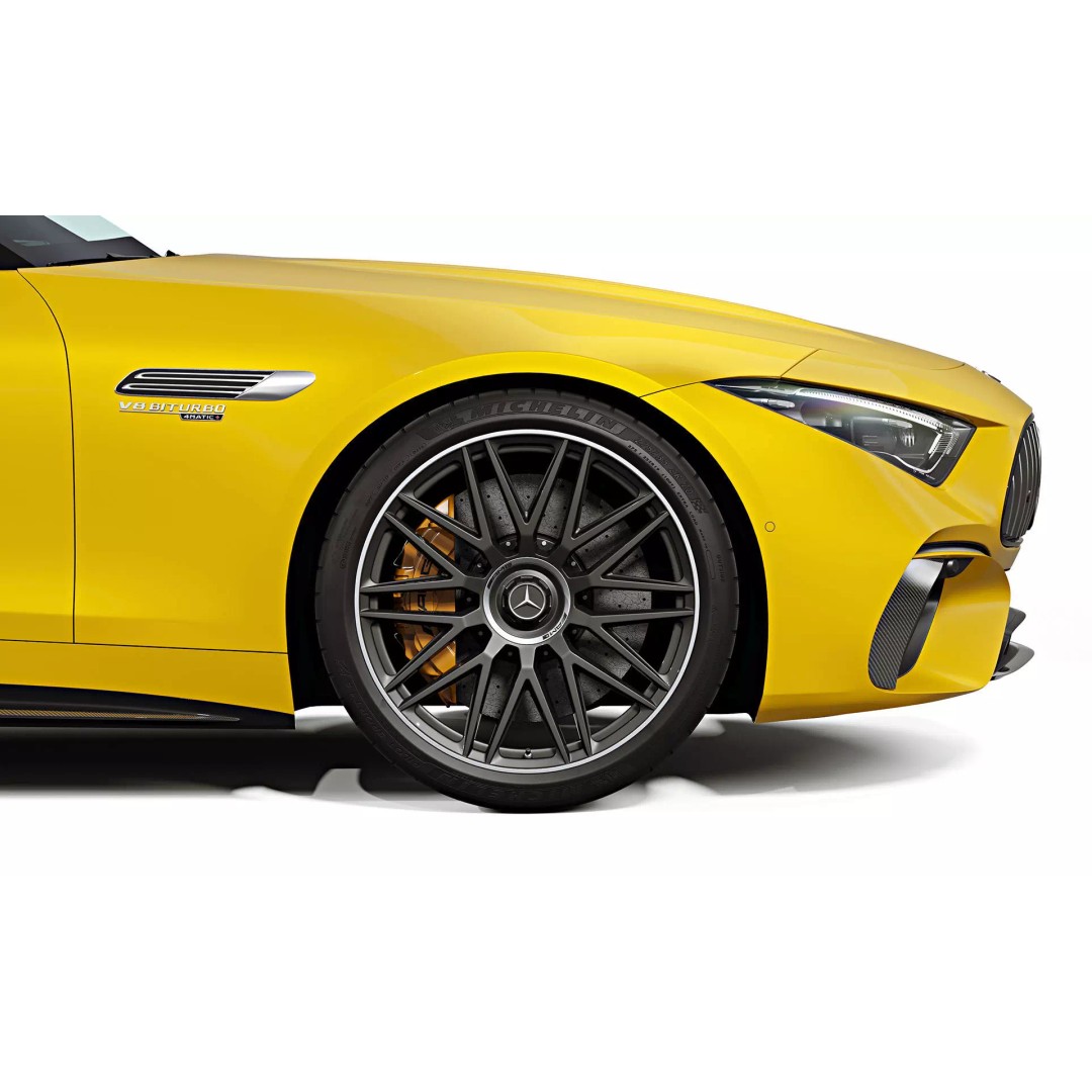 2022 Mercedes-Benz SL 63 AMG 3D Model – High Poly PBR Asset, FBX/OBJ - View 10