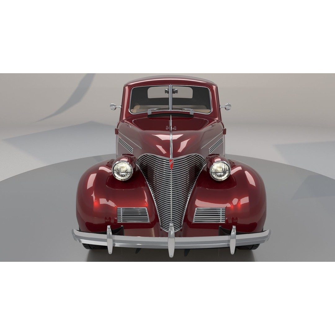 Chevrolet Master Deluxe 3D Model – High Poly Classic Car, FBX - View 5