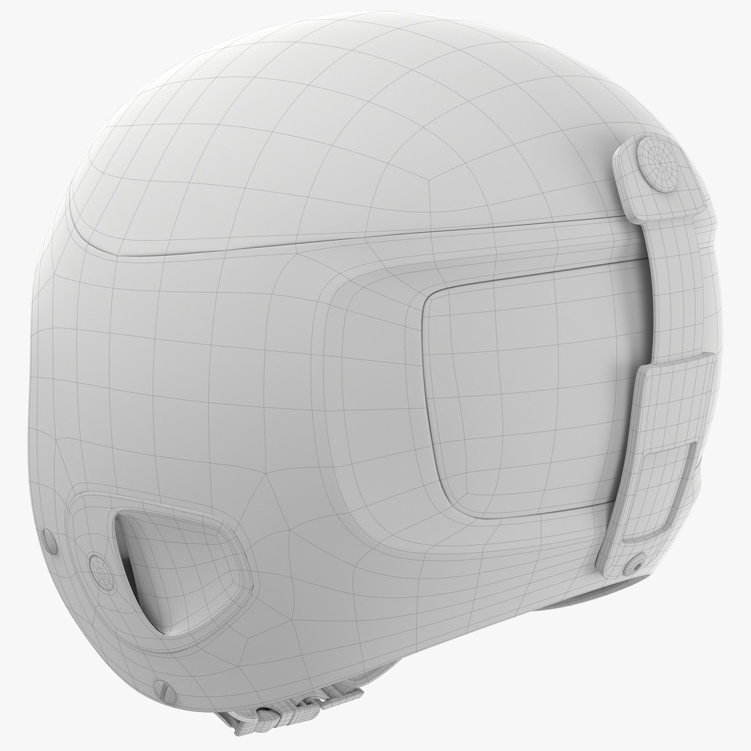 Helmet 3D Model – High Poly PBR Asset for Games and Animation - View 40