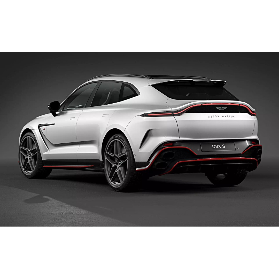 2026 Aston Martin DBX707 S 3D Model – High Poly Game Asset, FBX, OBJ, Blender - View 3