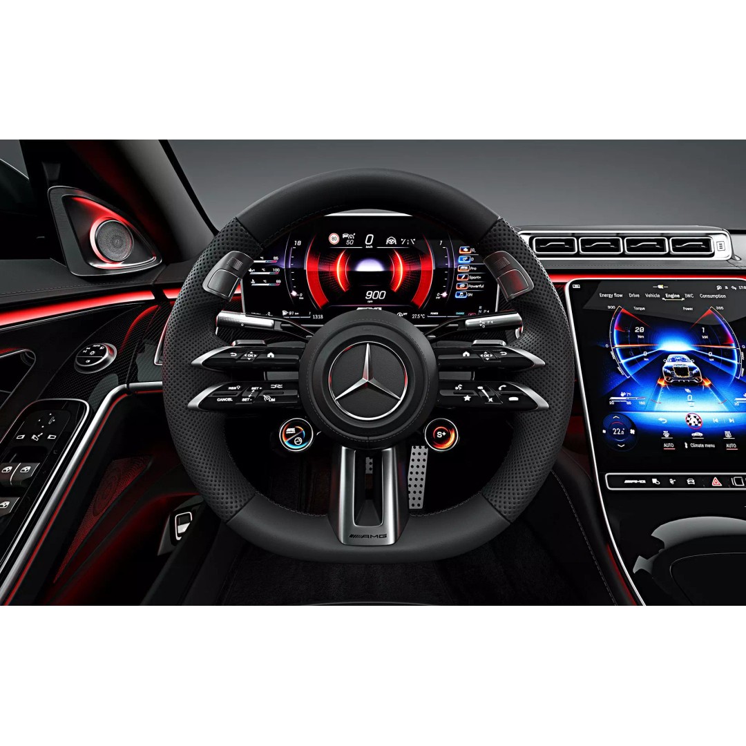 2023 Mercedes-Benz S63 AMG E Performance 3D Model – High Poly PBR Asset, FBX - View 20