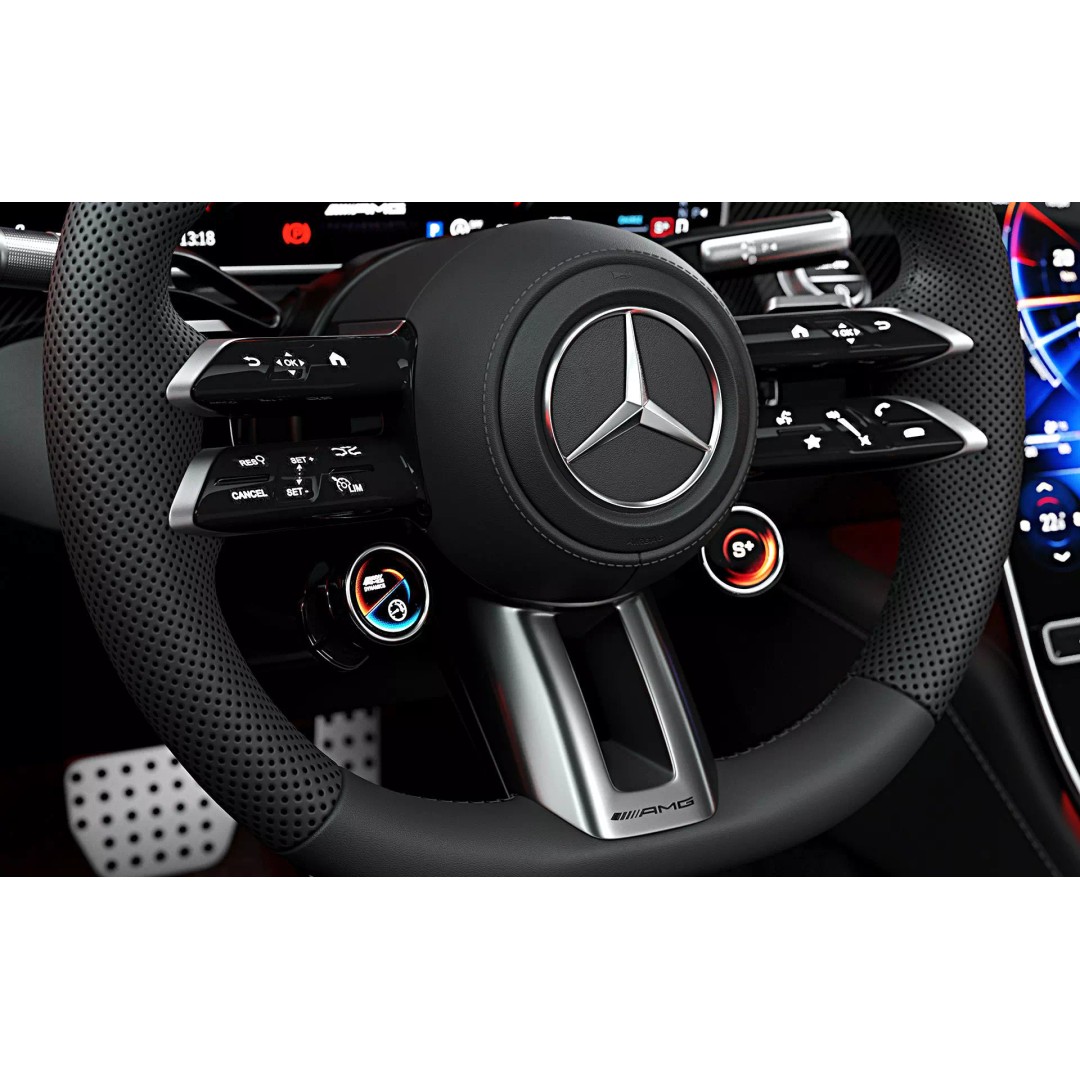 2023 Mercedes-Benz S63 AMG E Performance 3D Model – High Poly PBR Asset, FBX - View 21
