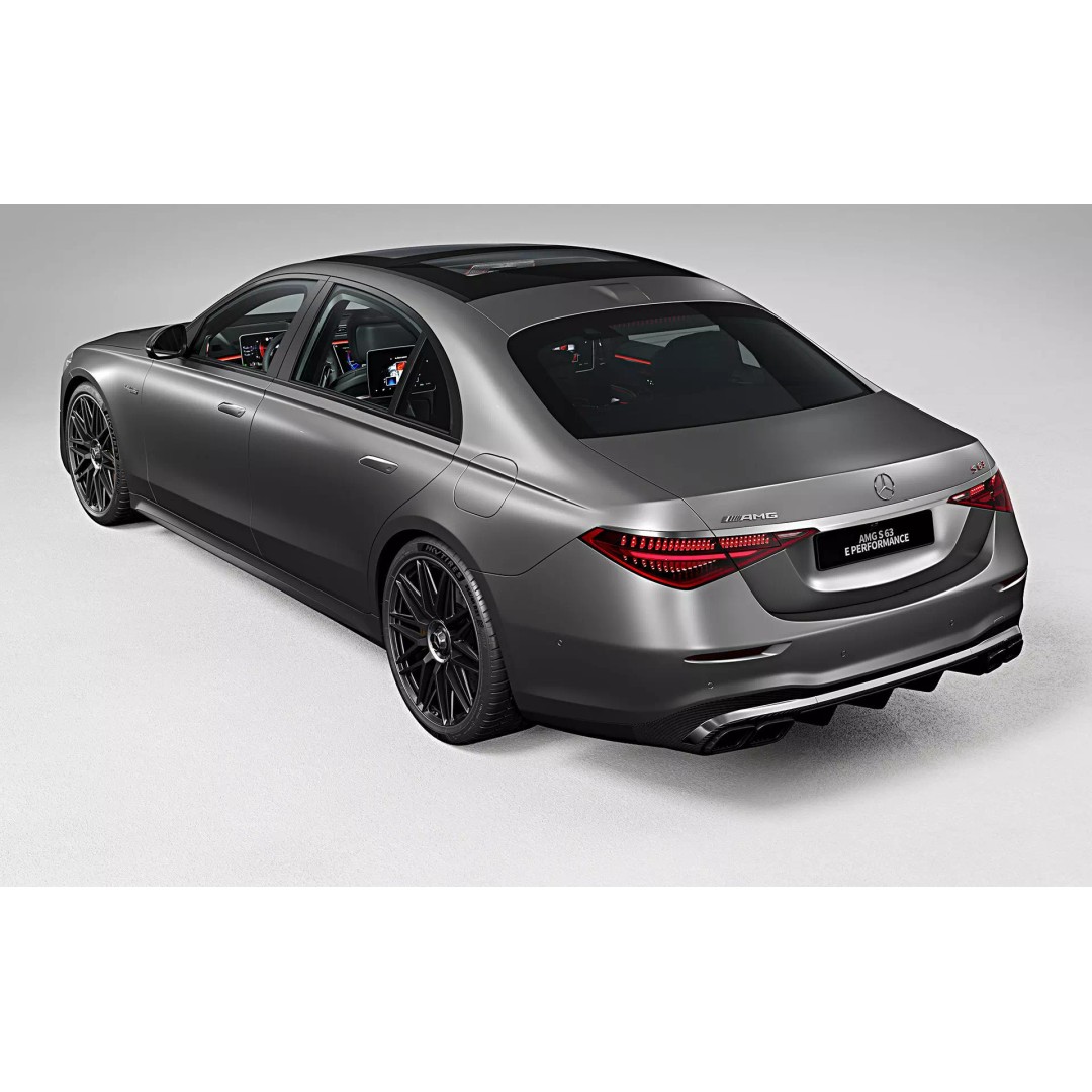 2023 Mercedes-Benz S63 AMG E Performance 3D Model – High Poly PBR Asset, FBX - View 8