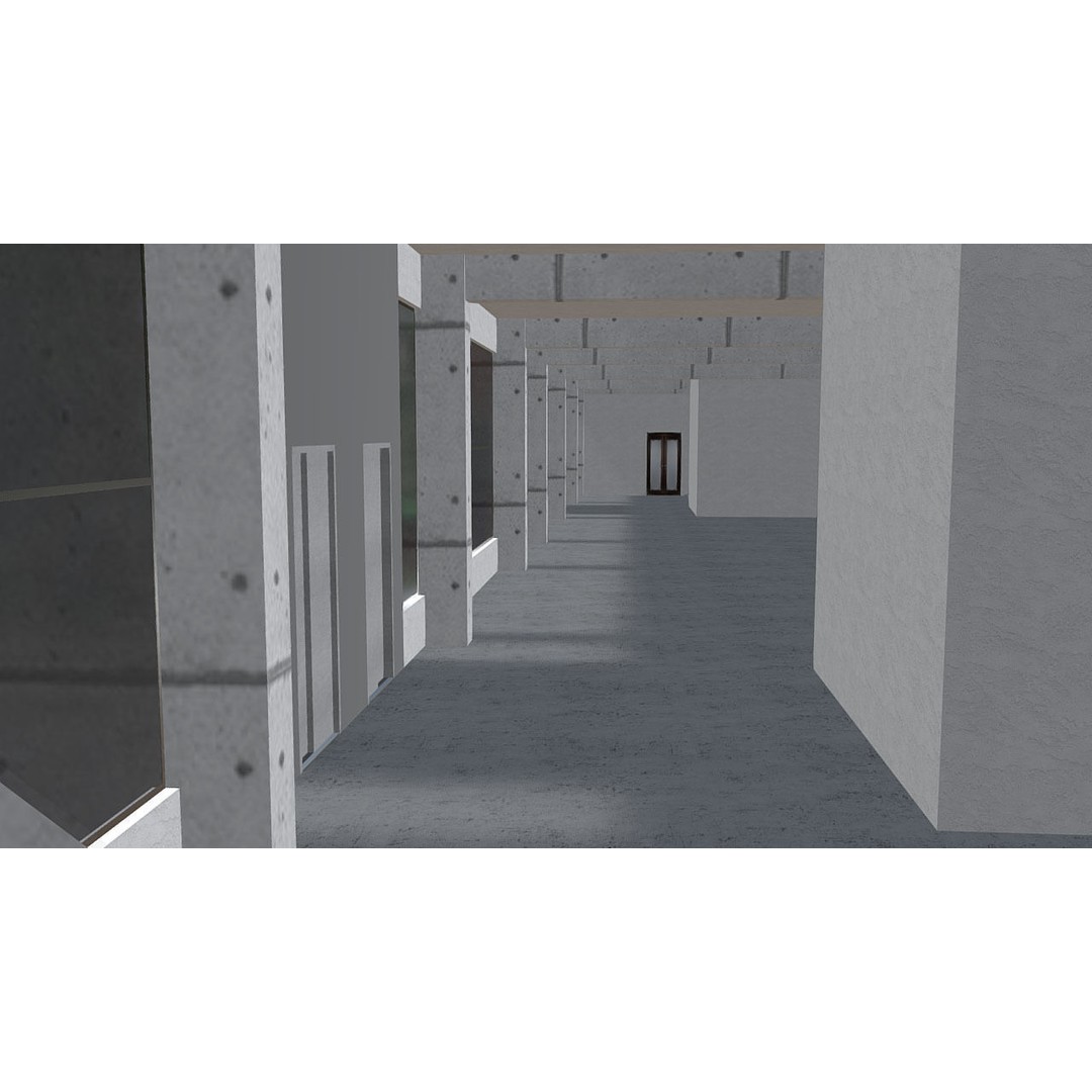 Southland Stadium 3D Model – 1920s Style Rugby Arena, FBX - View 18