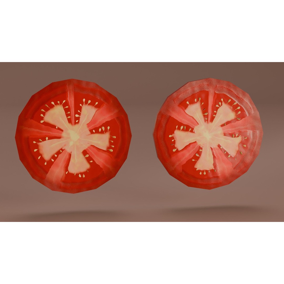 Hamburger 3D Model – Low Poly Game Ready Asset with PBR Textures - View 11