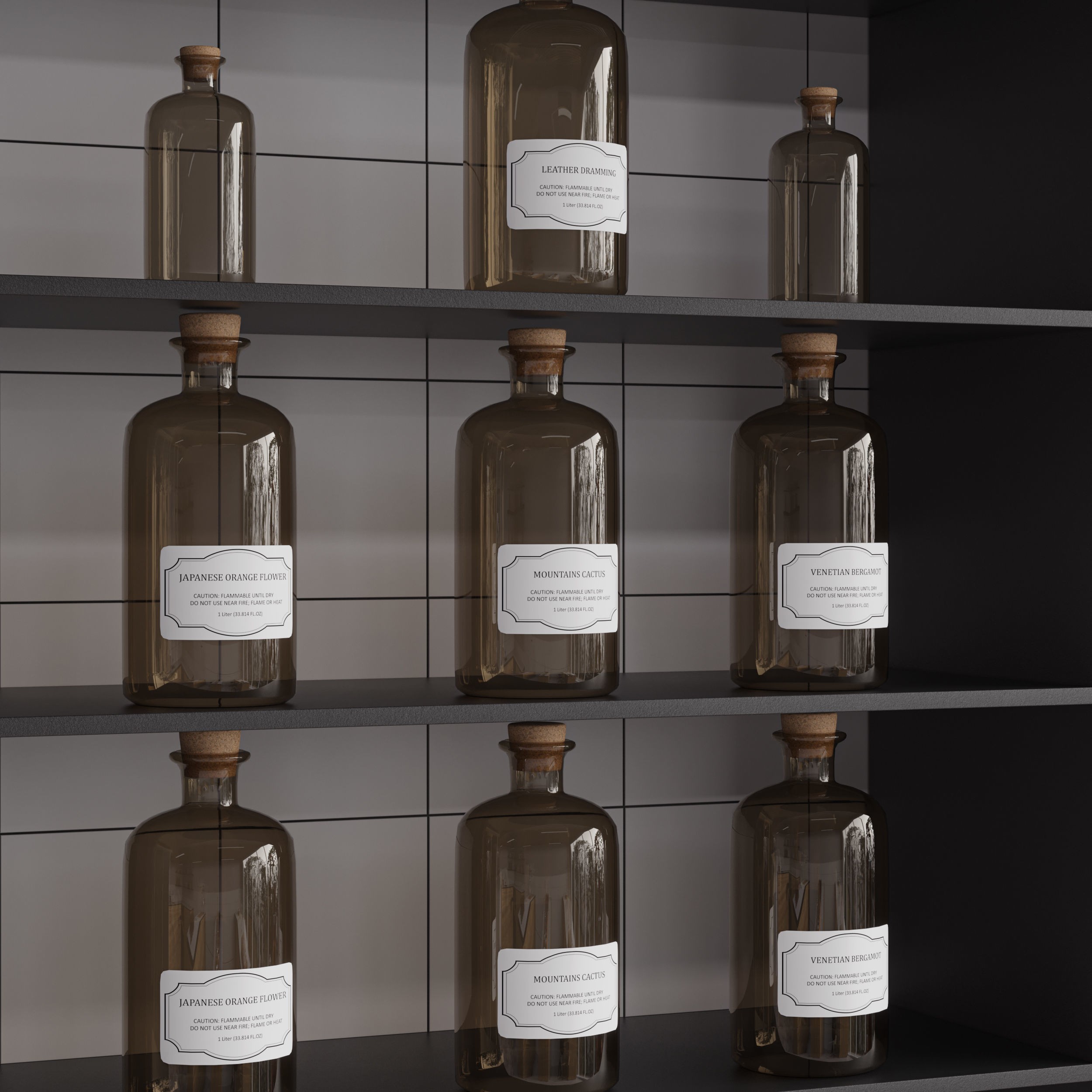 Perfume Laboratory - Game-Ready 3D Model - View 11