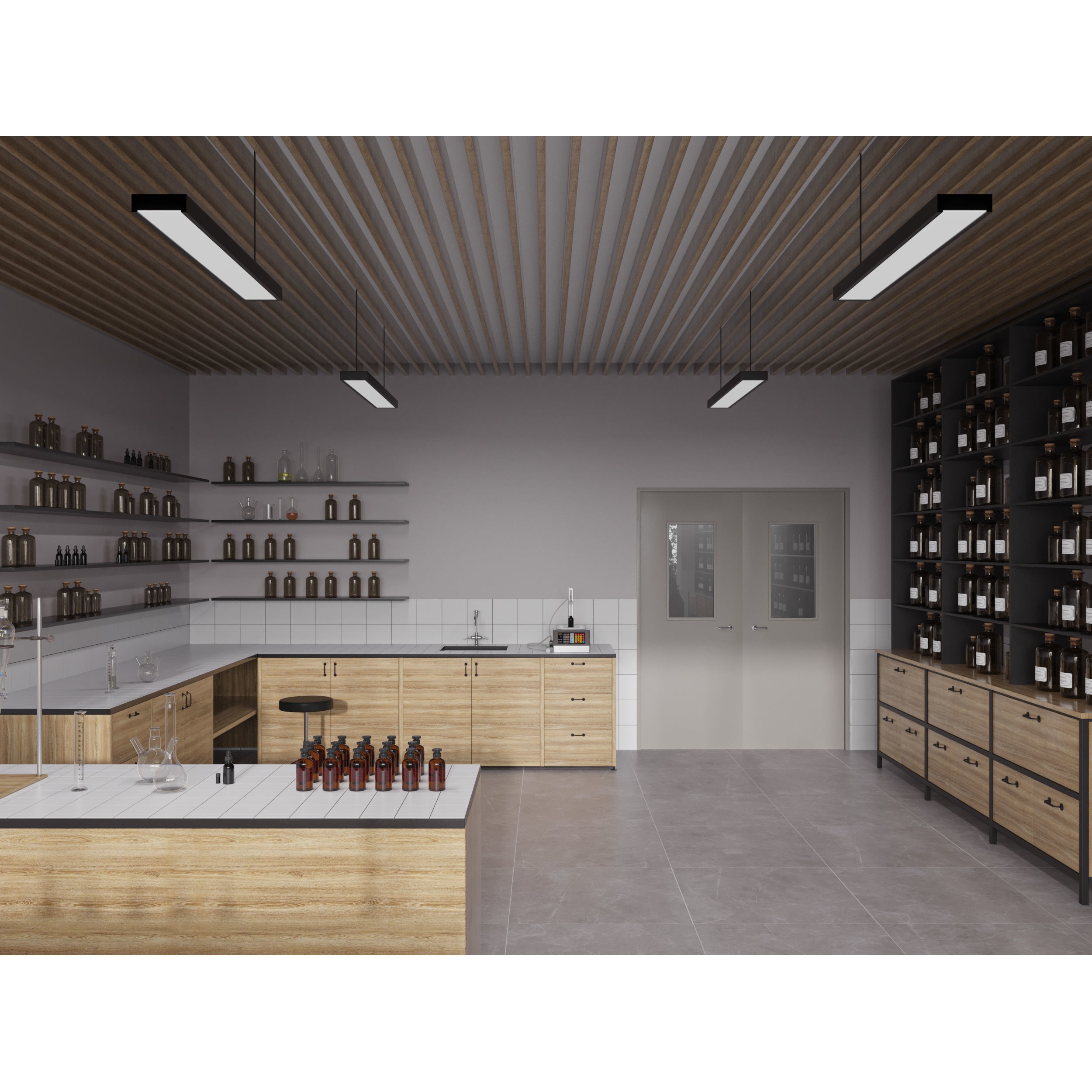 Perfume Laboratory - Game-Ready 3D Model - View 7