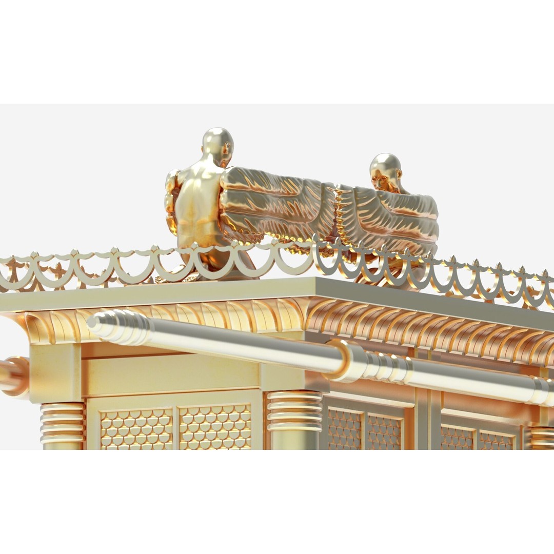 Ark of the Covenant 3D Model – High-Quality Historical Asset, PBR - View 15