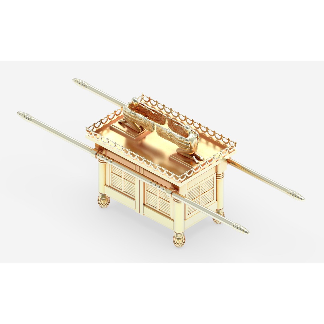 Ark of the Covenant 3D Model – High-Quality Historical Asset, PBR - View 3